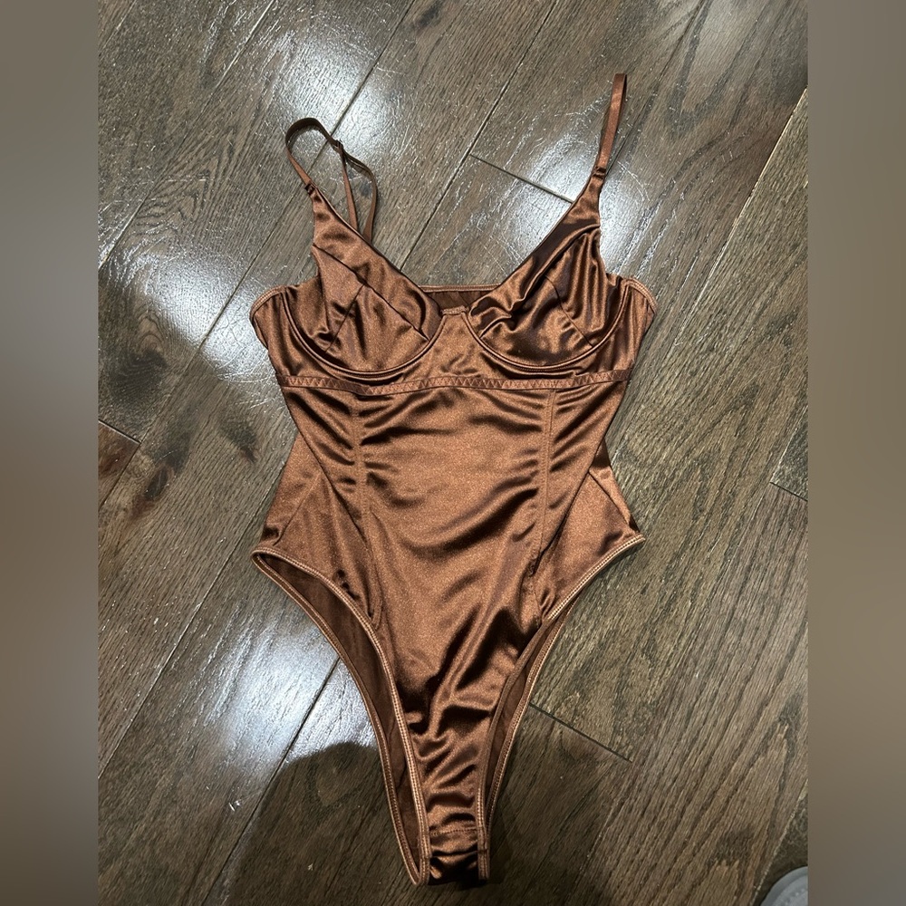 Brown Bodysuit